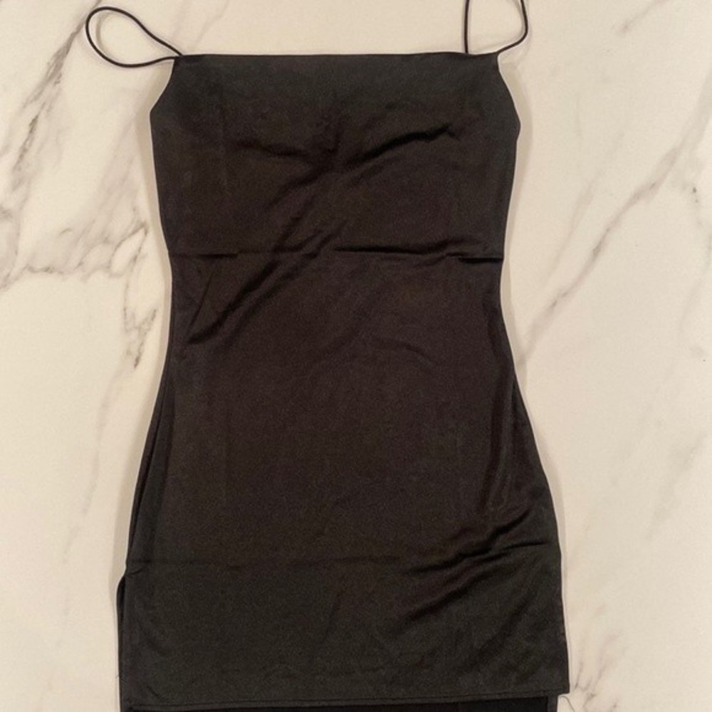 Zaful Slip Dress in Black | Size Small